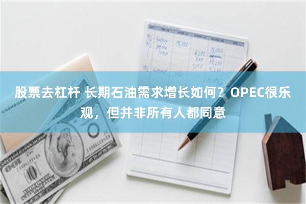 股票去杠杆 长期石油需求增长如何？OPEC很乐观，但并非所有