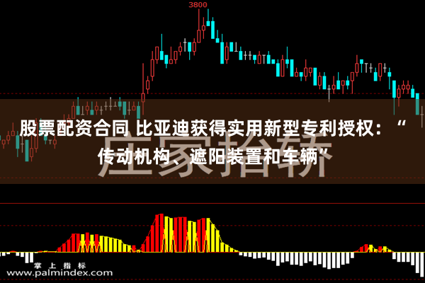 股票配资合同 比亚迪获得实用新型专利授权：“传动机构、遮阳装置和车辆”